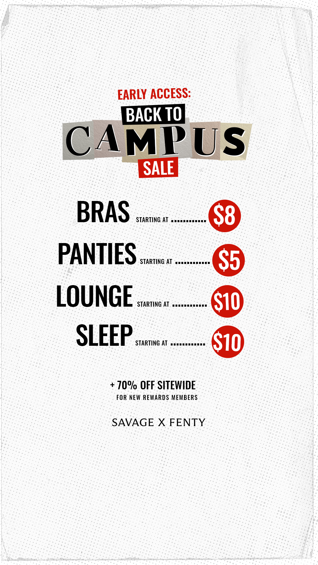 Savage X Fenty Facebook ad