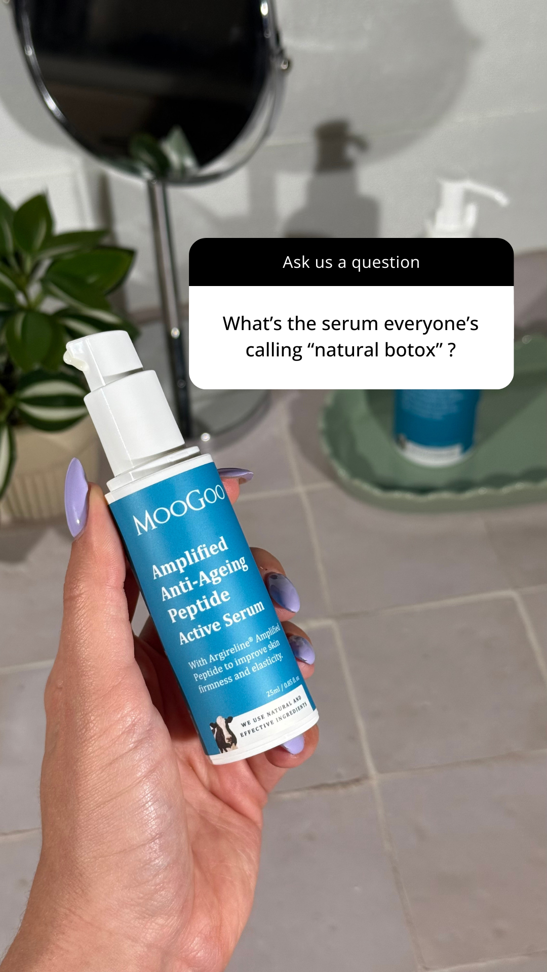MooGoo Skin Care Facebook ad