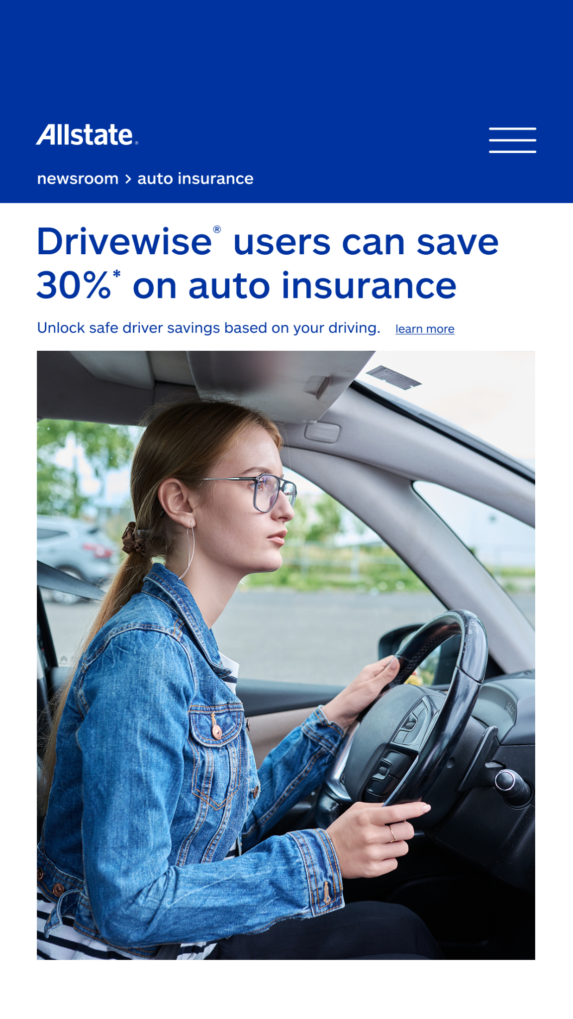 Allstate Facebook ad