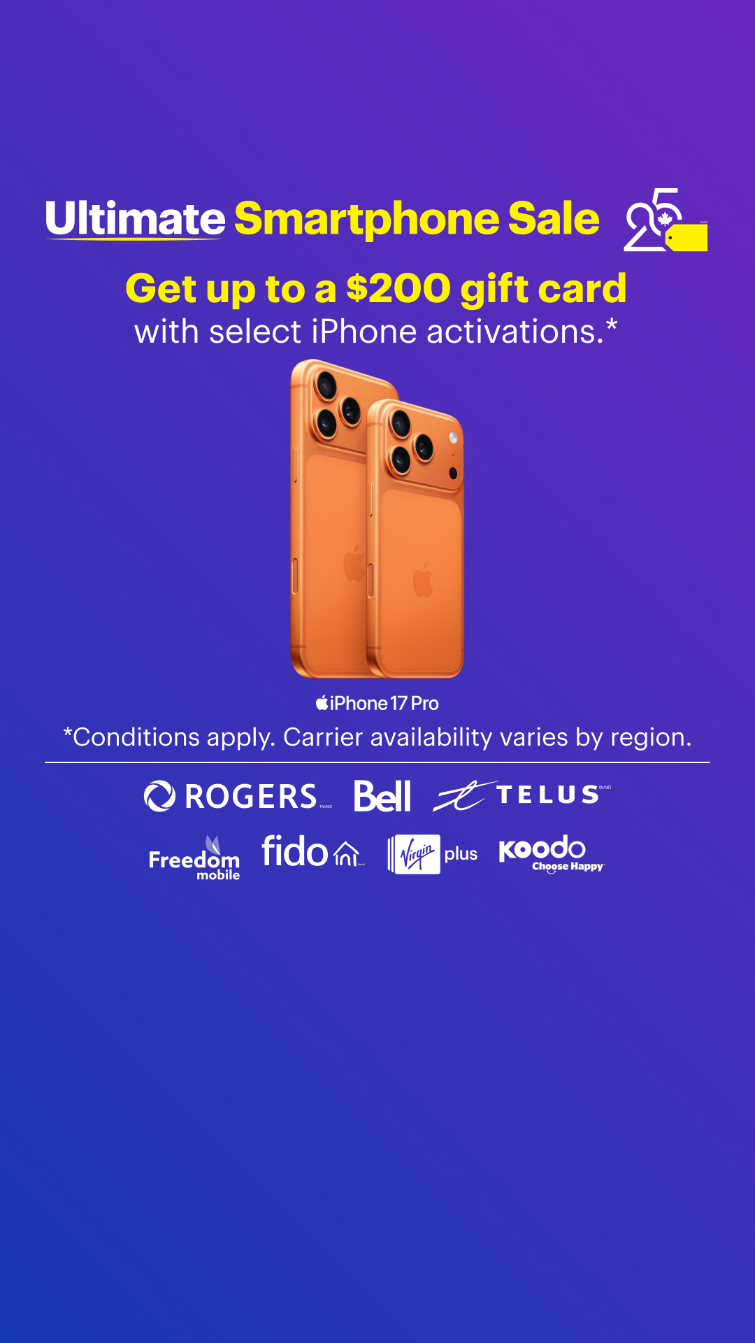 Best Buy Canada Facebook ad