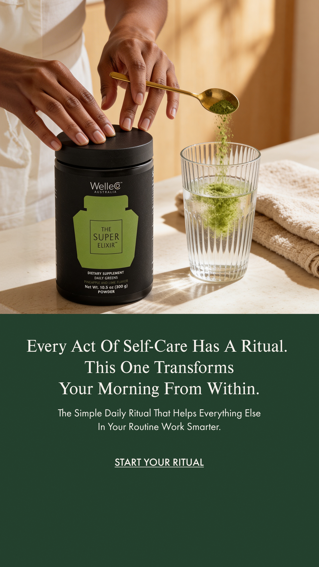 WelleCo Facebook ad