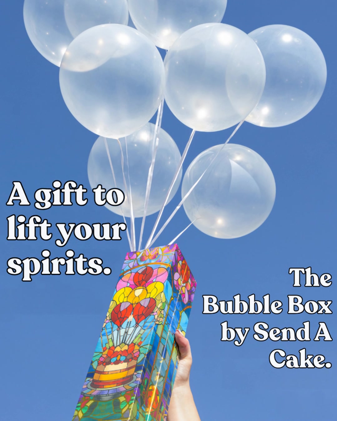 Sendacake Facebook ad
