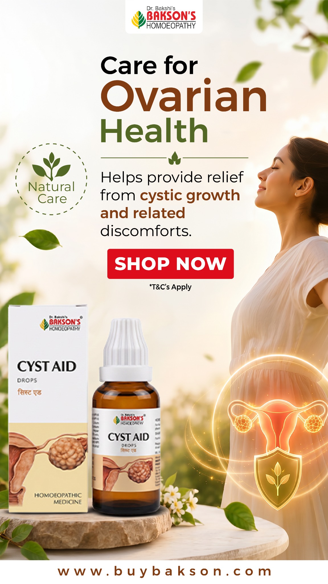 Bakson's Homoeopathy Facebook ad