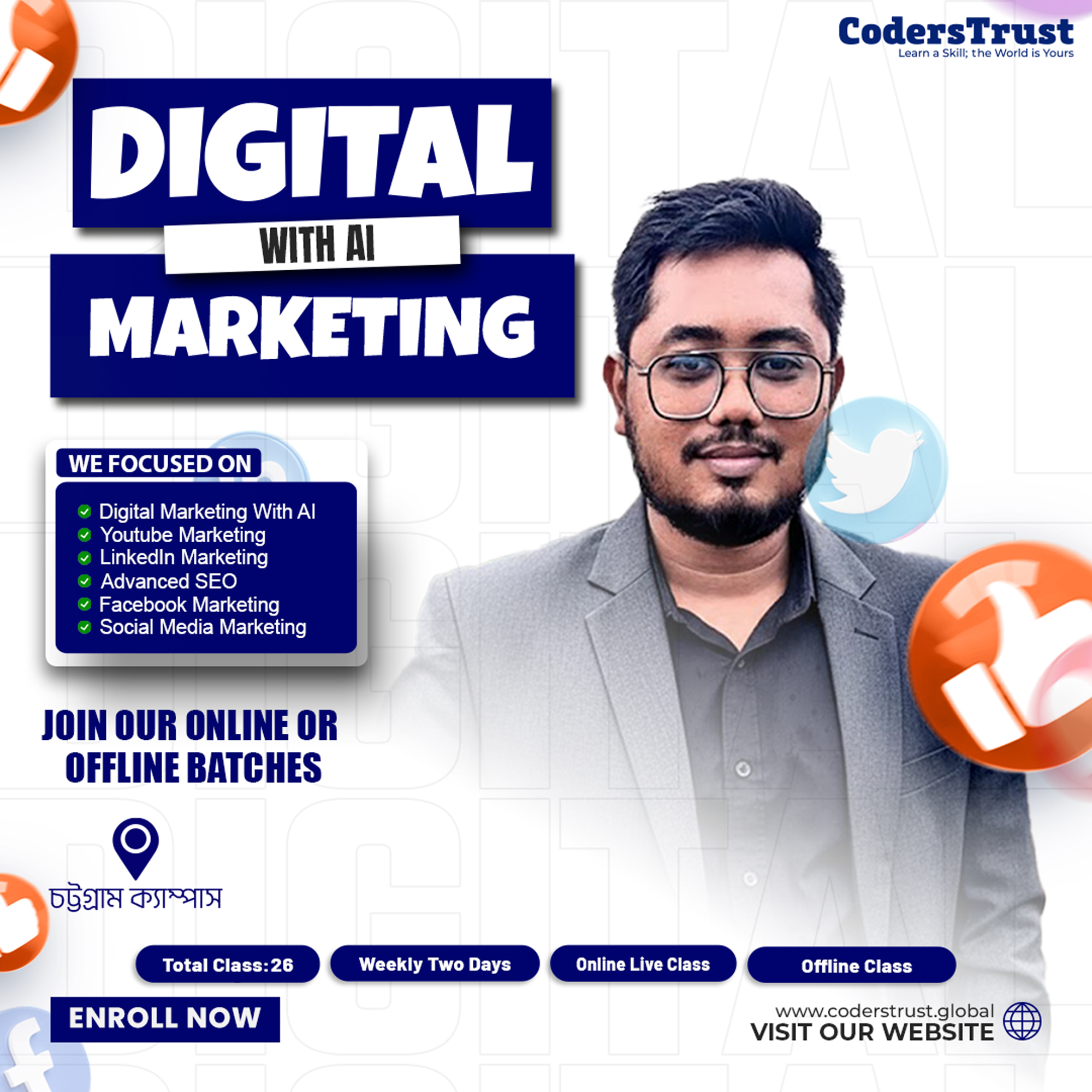 CodersTrust Bangladesh Facebook ad