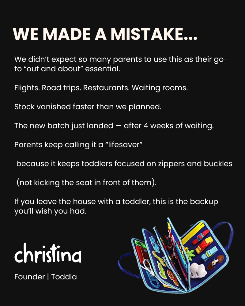 toddla.co Facebook ad
