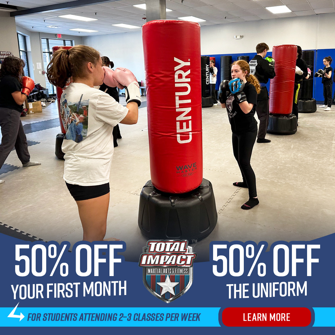 Total Impact Martial Arts & Fitness Facebook ad