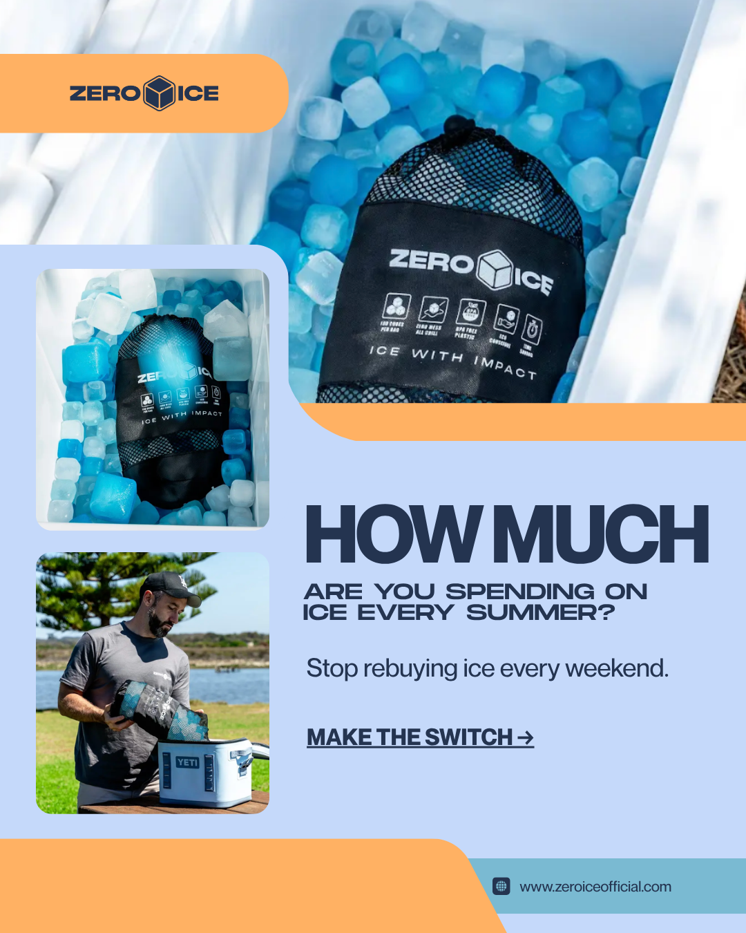 ZERO ICE Facebook ad