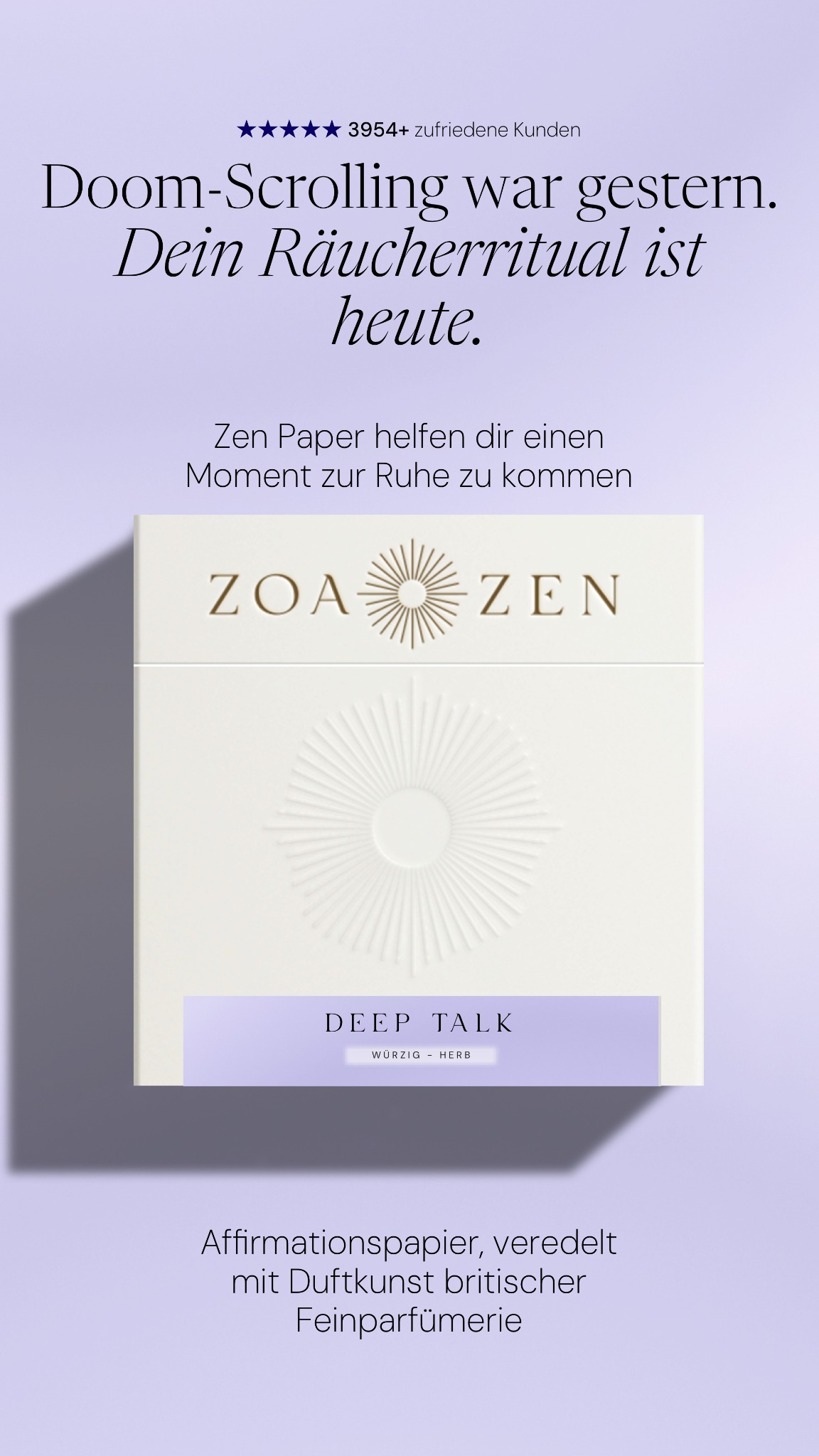 Zoa Zen Facebook ad
