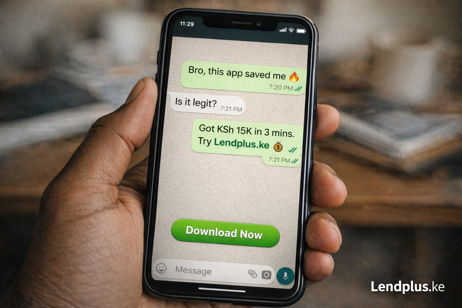 Land Plus KE Facebook ad