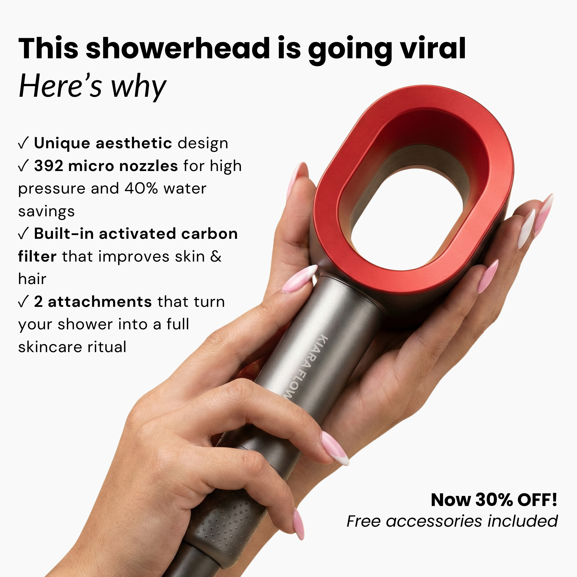 KIARA FLOW Facebook ad: 30% OFF | Limited Time Only
