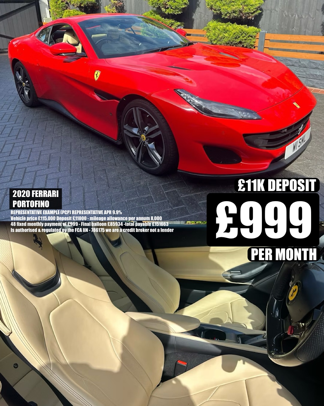 Prestige Cars Facebook ad