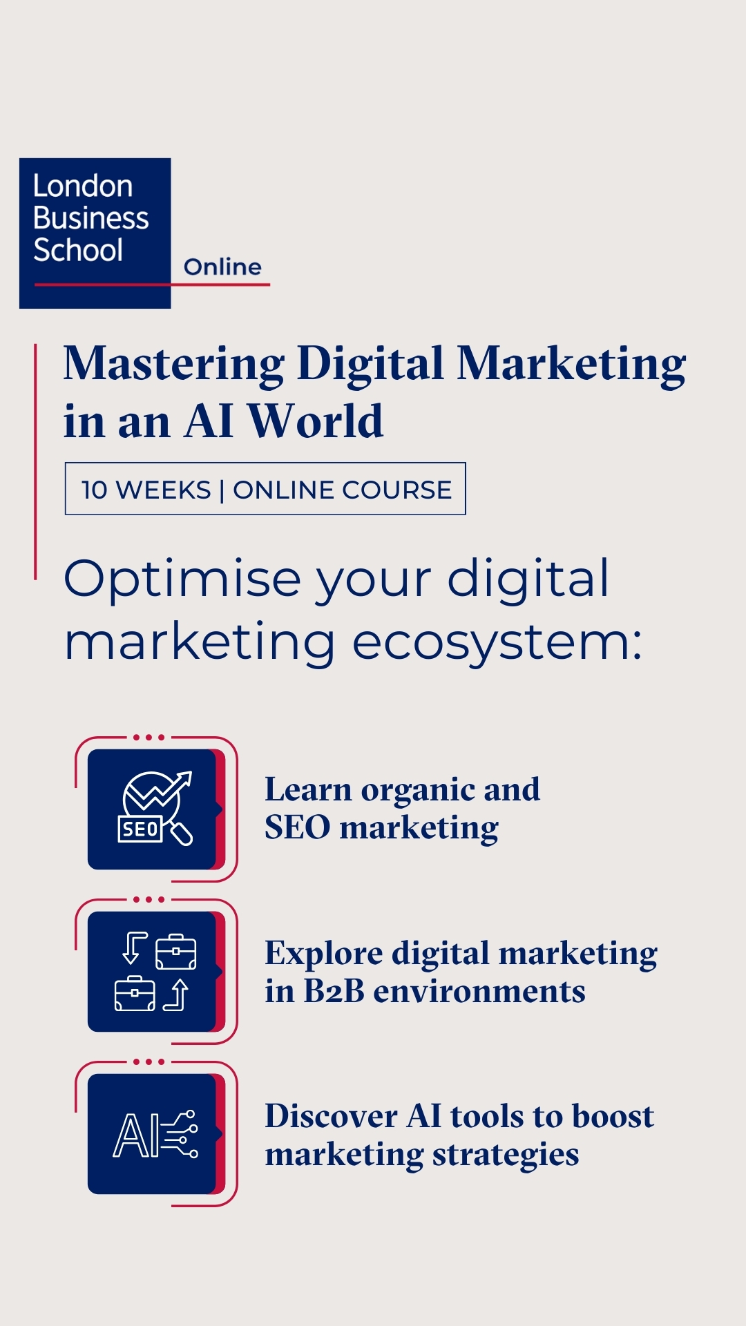 London Business School Facebook ad