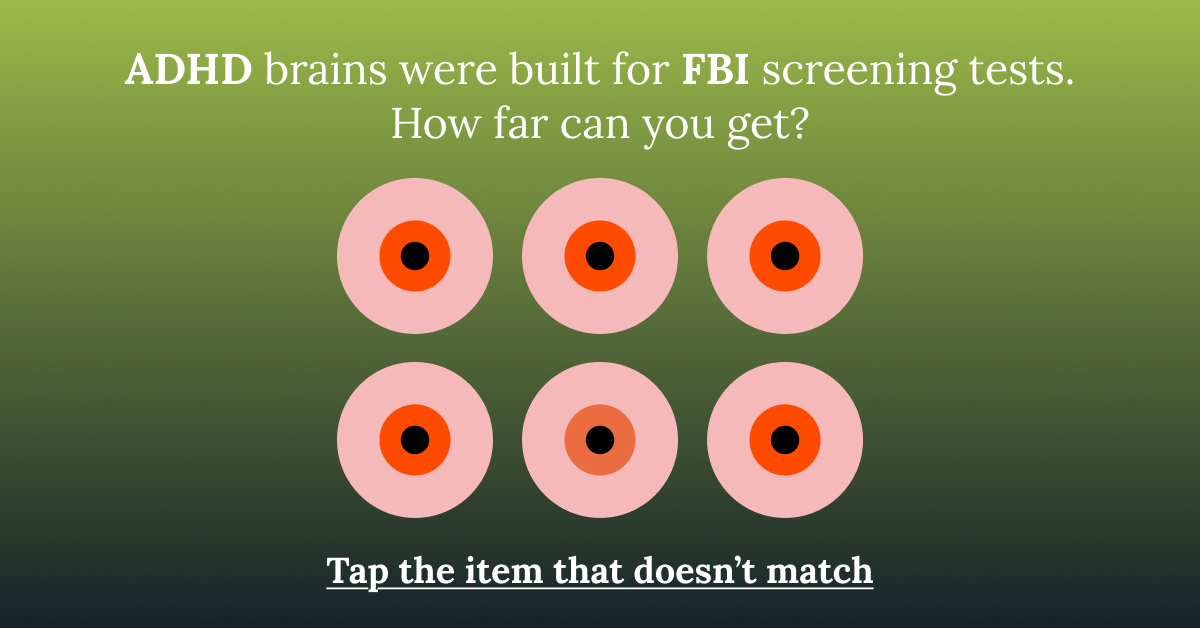 Brain Health Check Facebook ad