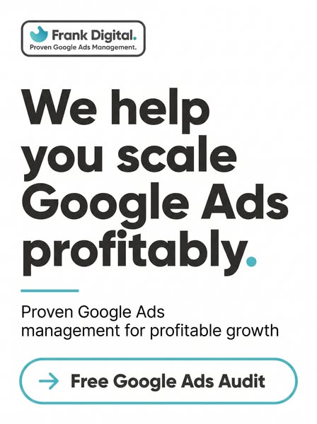 Frank Digital Facebook ad