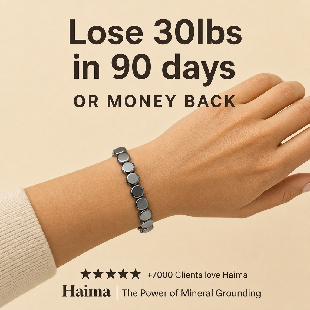 Haima Facebook ad: Haima Hematite Bracelet | Your Natural Menopause Solution