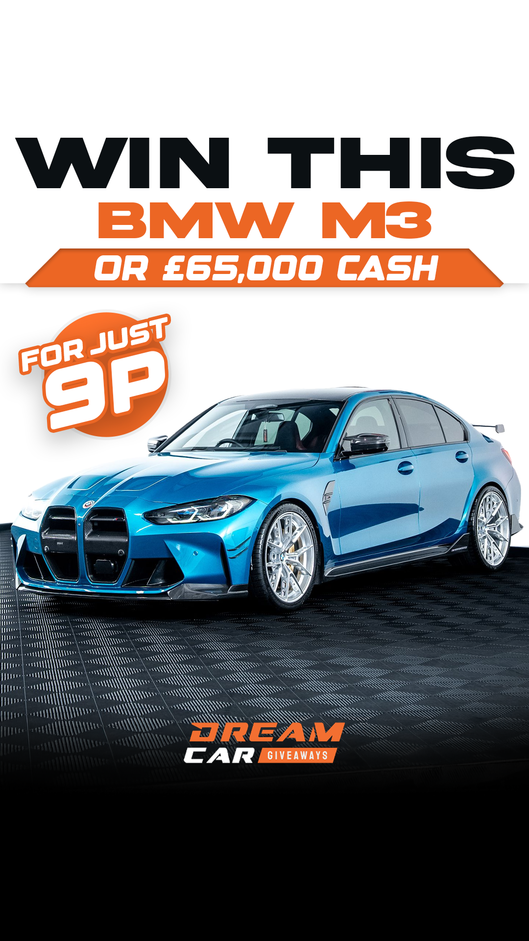 Dream Car Giveaways Facebook ad