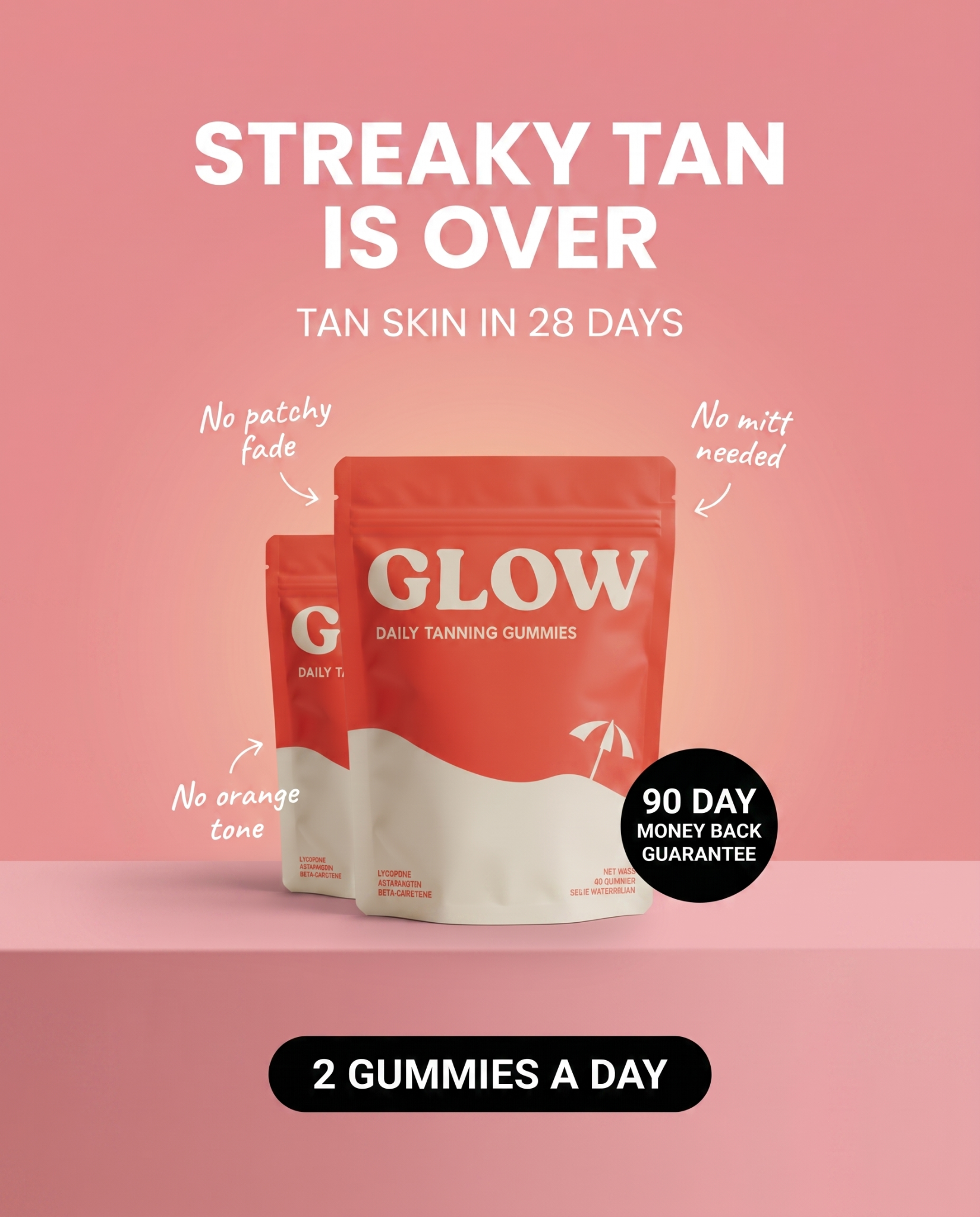 Glow Gummies Facebook ad
