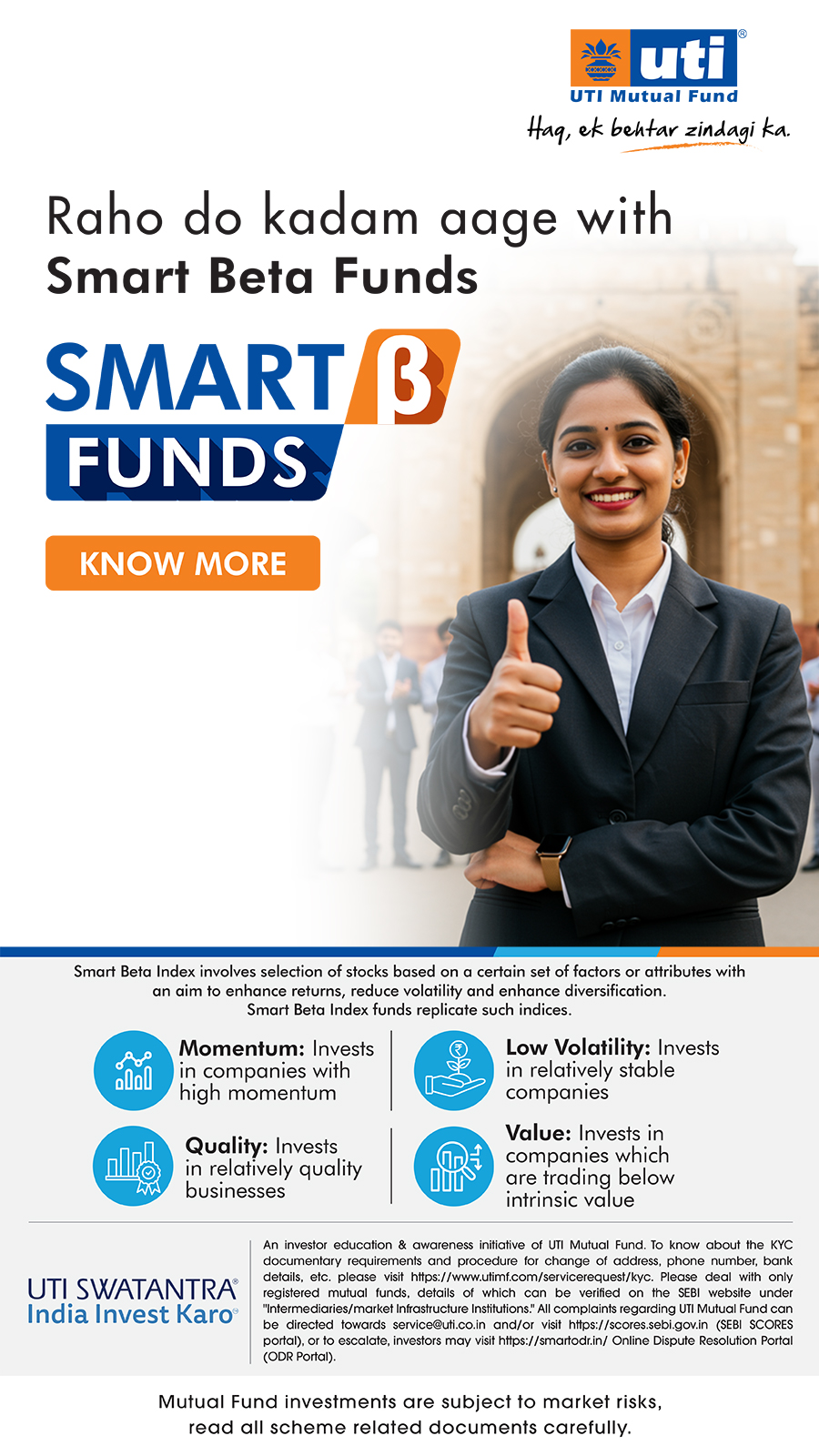 UTI Mutual Fund Facebook ad