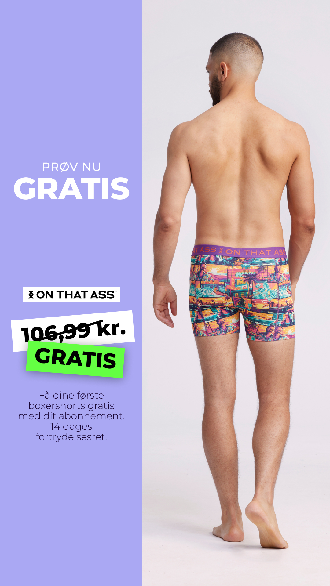 ON THAT ASS Facebook ad
