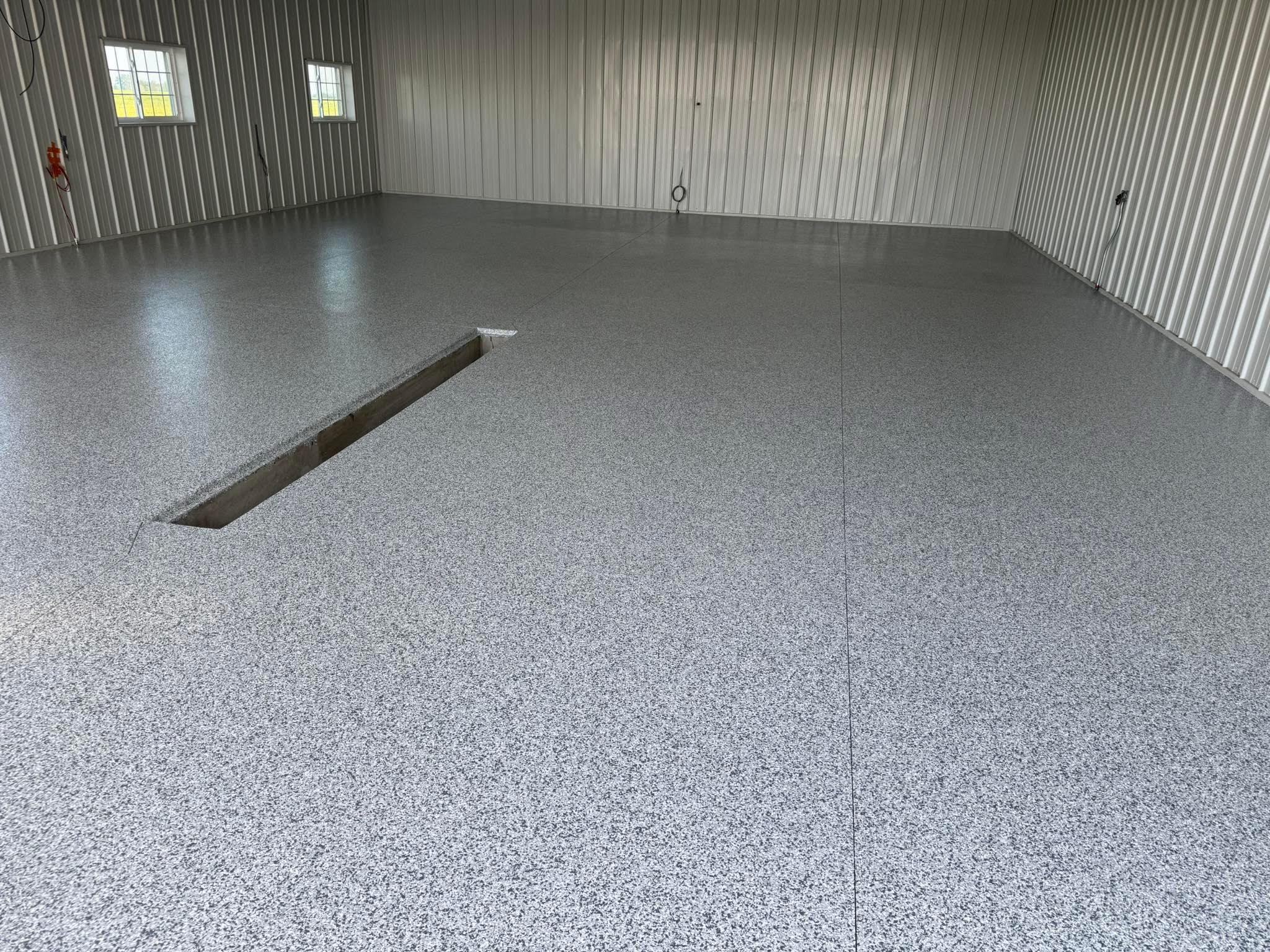 R & R Concrete Solutions Facebook ad: Free Garage Floor Coating Quote!