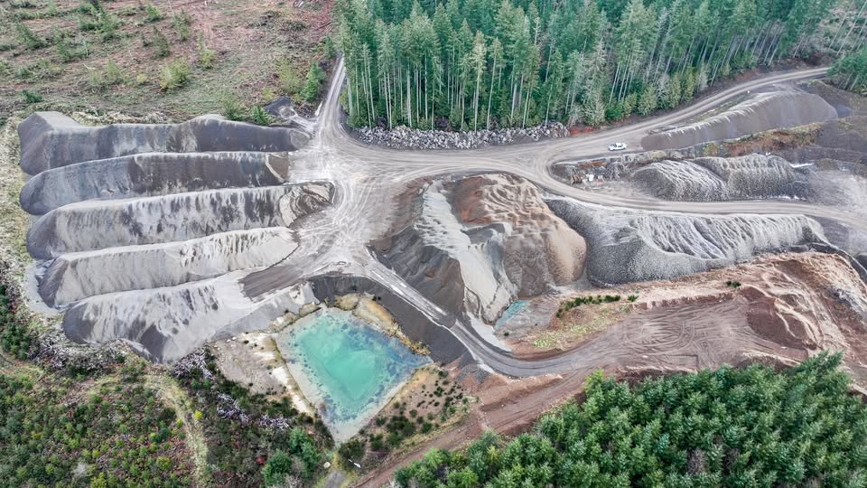Kitsap Quarry Facebook ad: Providing quality rock products to Kitsap County since…