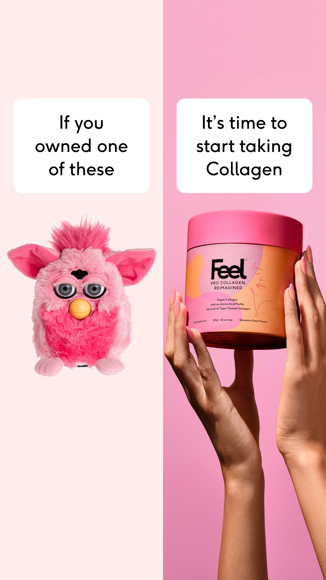 Feel Facebook ad