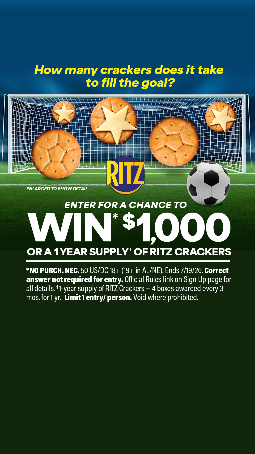 Ritz Crackers Facebook ad from Jun 30, 2026