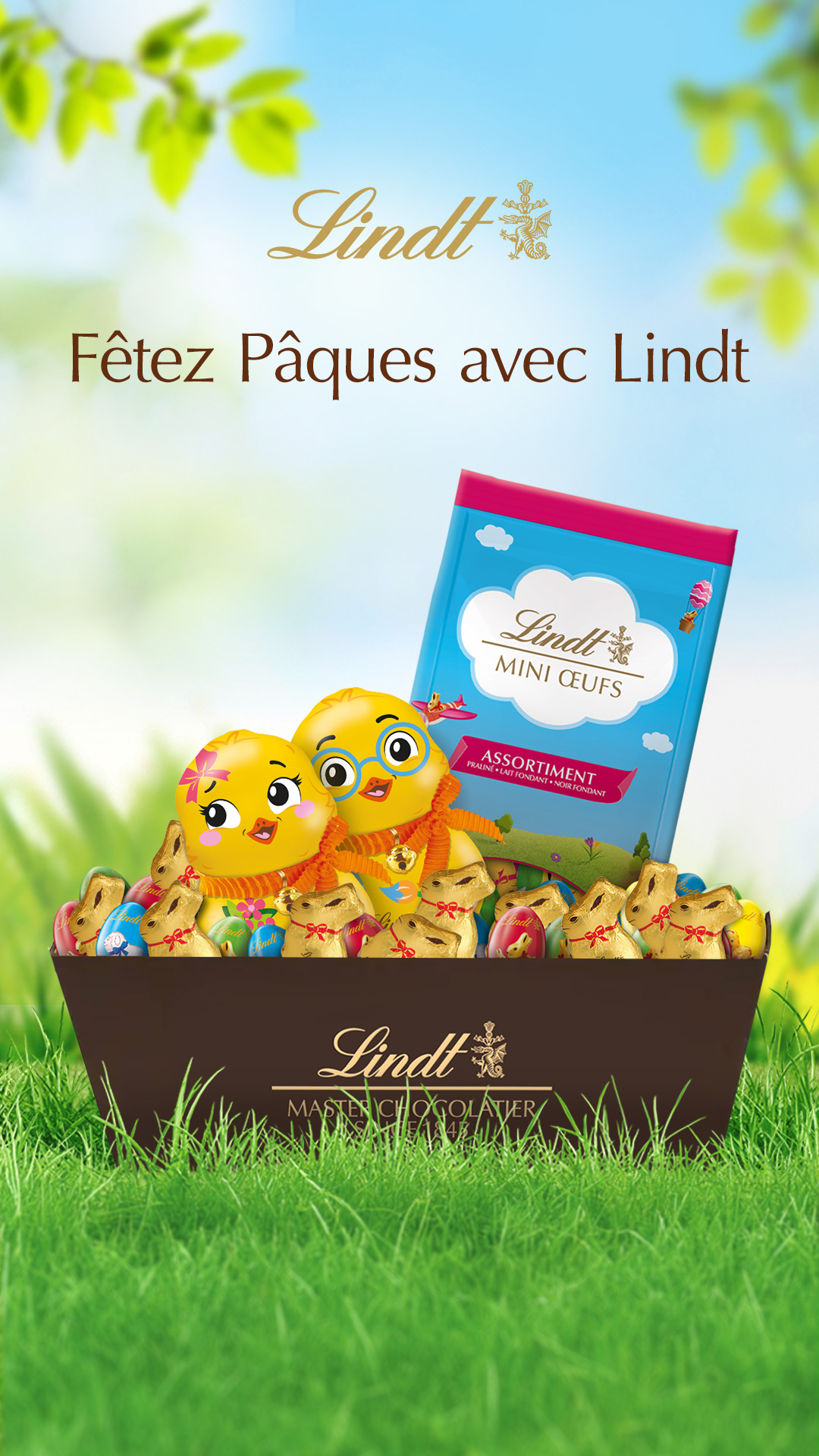 Lindt Facebook ad