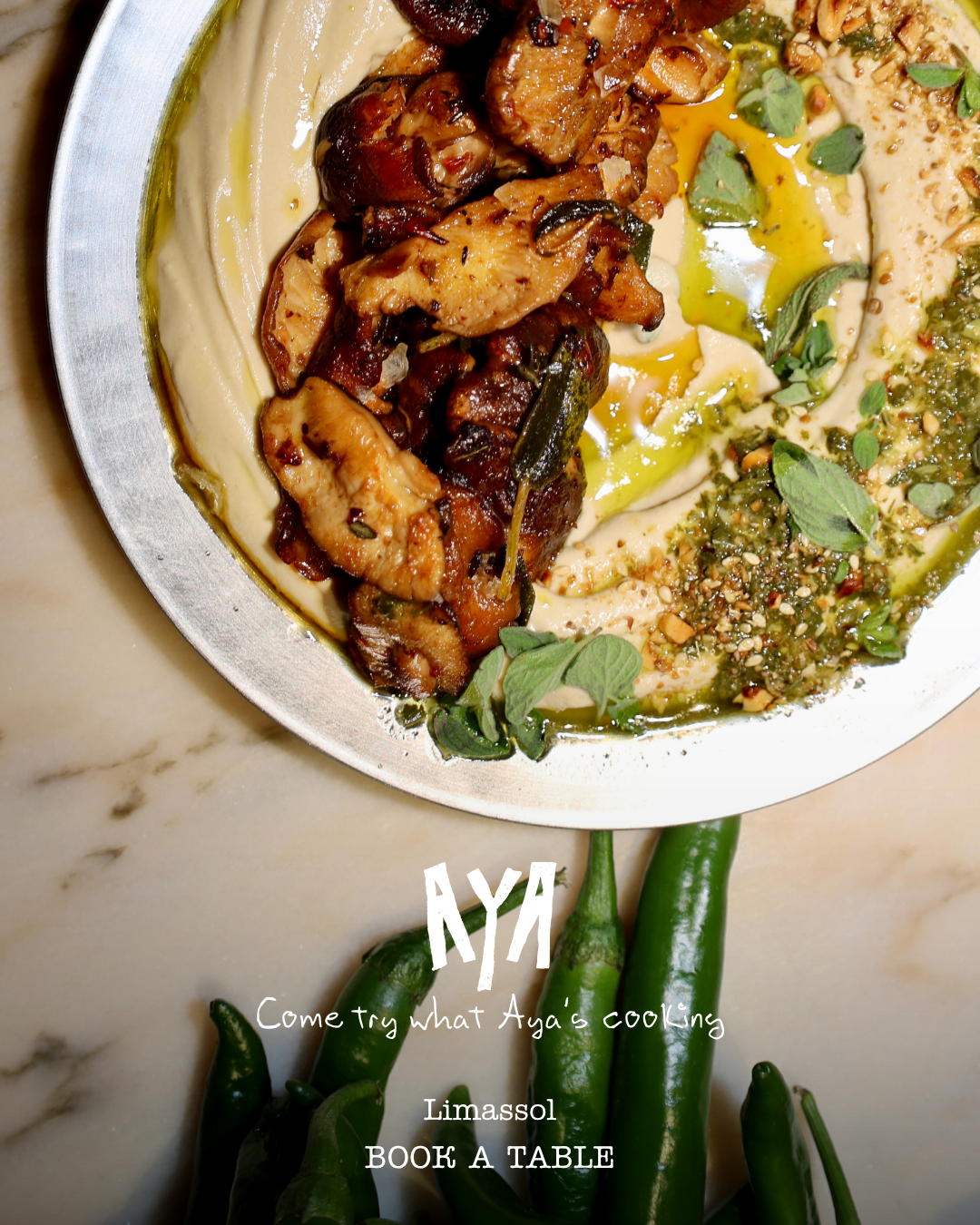 Aya Cooks Facebook ad