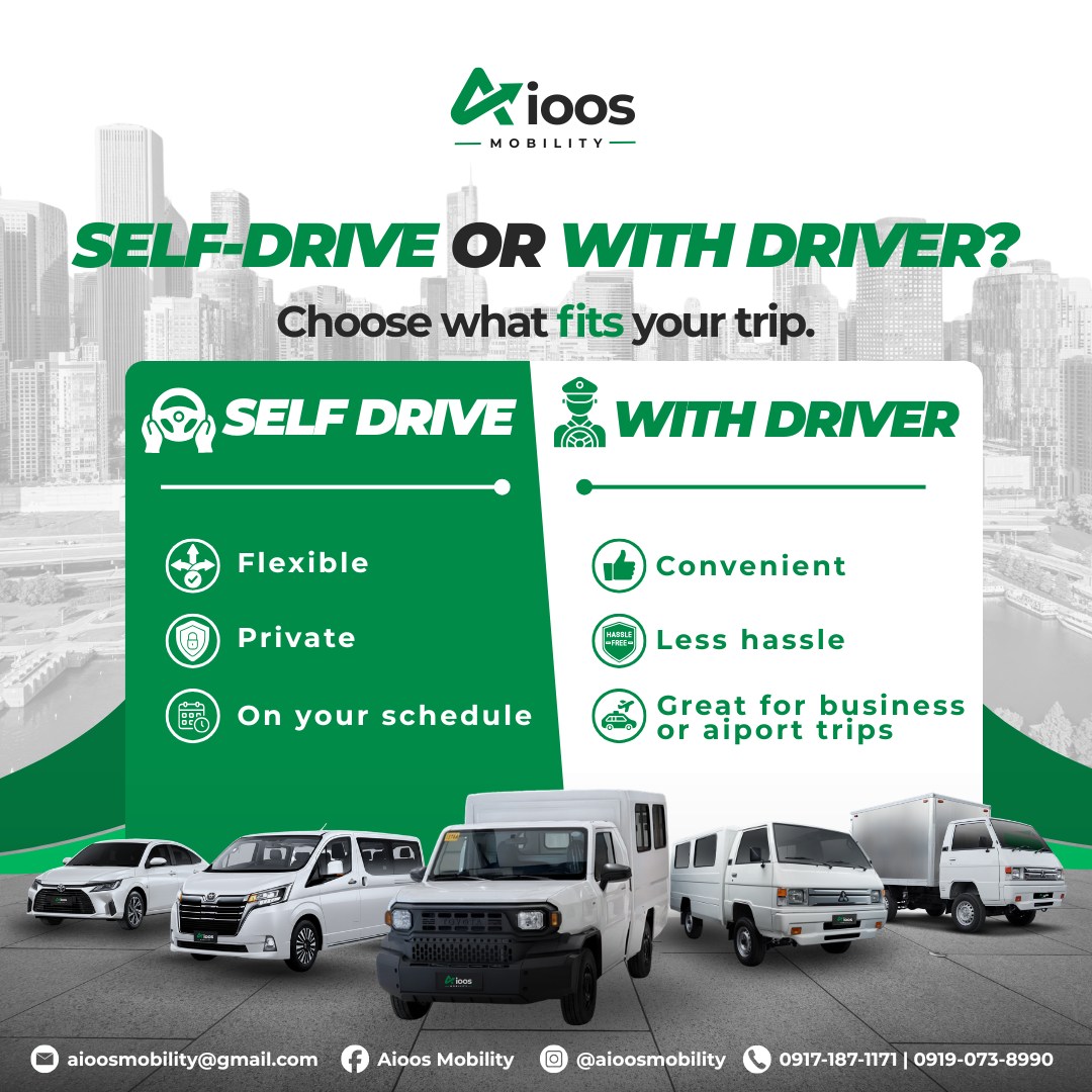 AIOOS Mobility Facebook ad: Which setup fits your trip better?