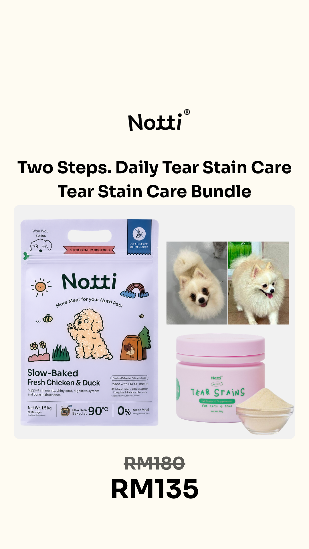 Notti Pet Food Facebook ad