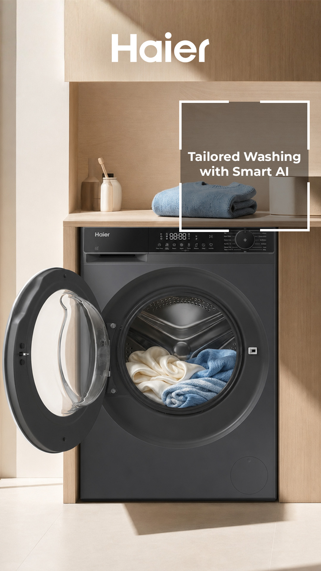 Haier Facebook ad from Jul 7, 2026