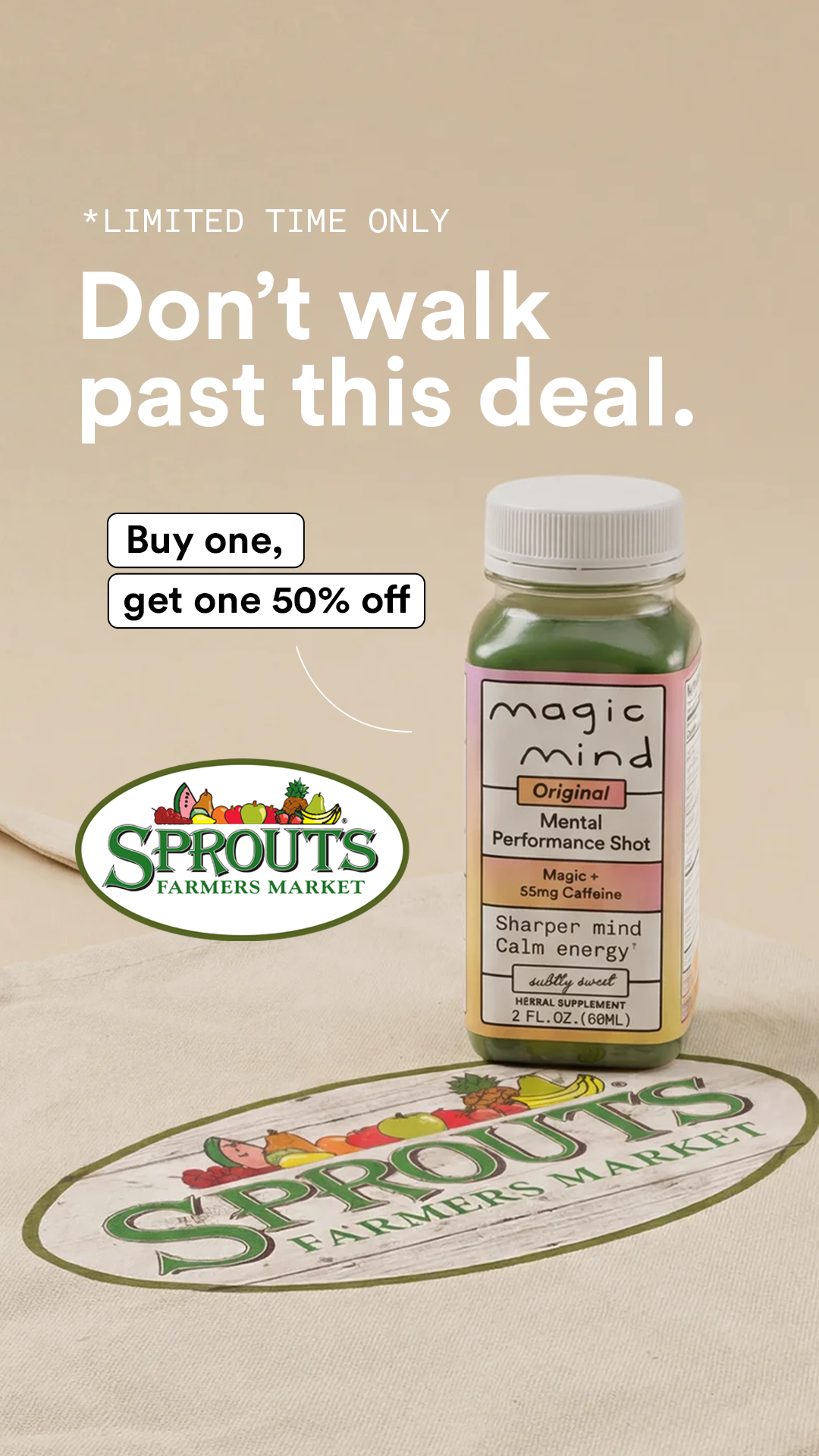 Magic Mind Facebook ad