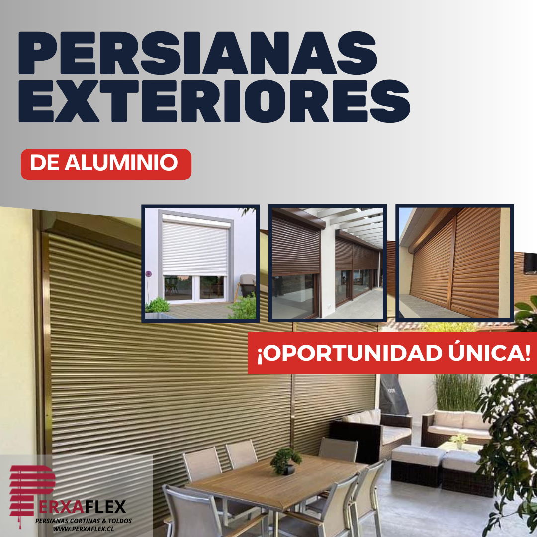 Perxaflex Persianas Cortinas & Toldos Facebook ad: Chatea con nosotros