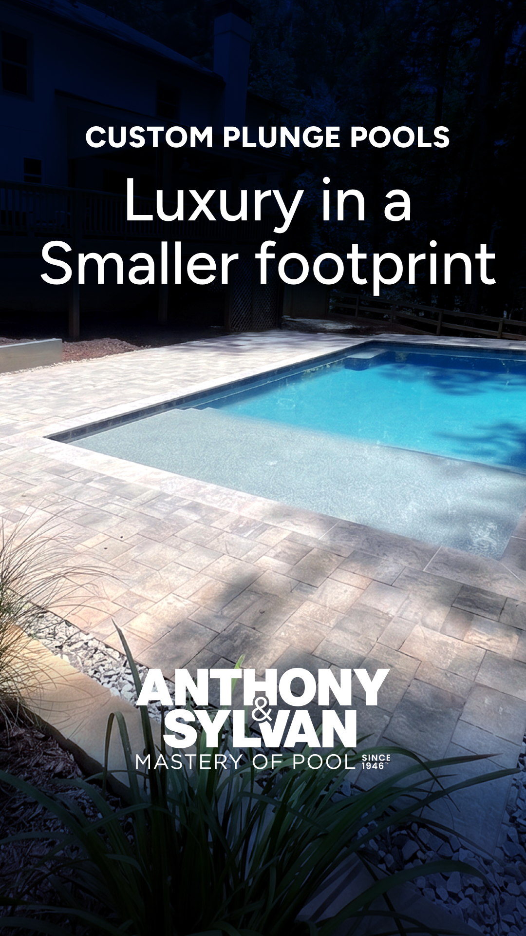 Anthony & Sylvan Pools Facebook ad: Celebrate a Landmark Summer