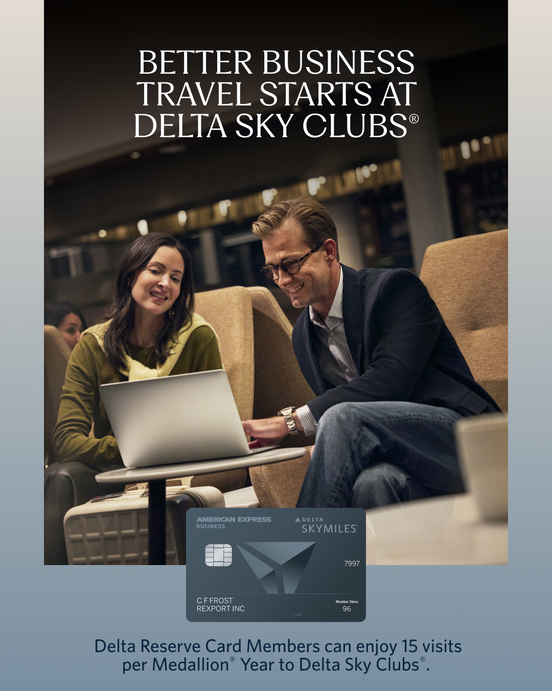 Delta Air Lines Facebook ad