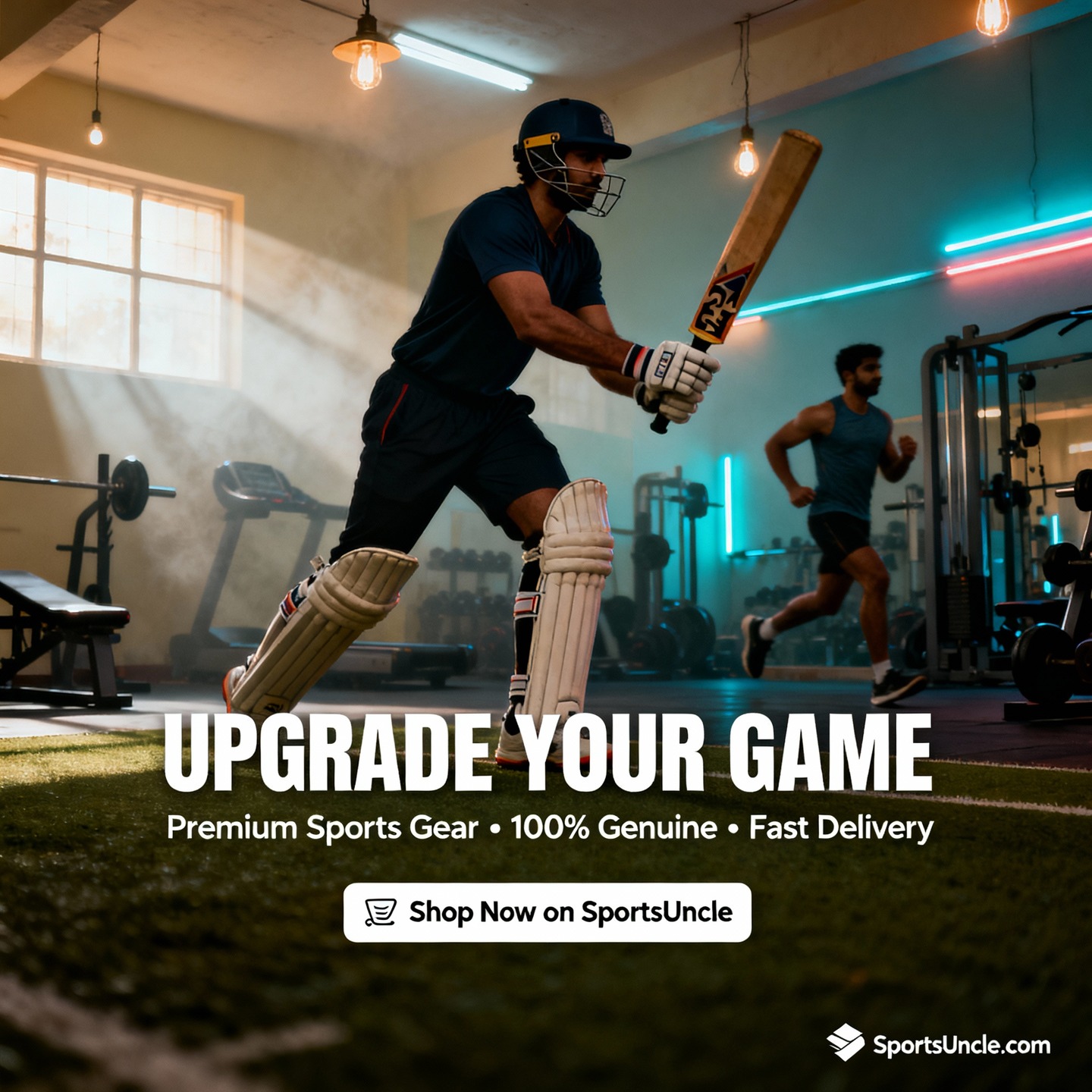 Sportsuncle Facebook ad: Every athlete deserves gear that keeps up.