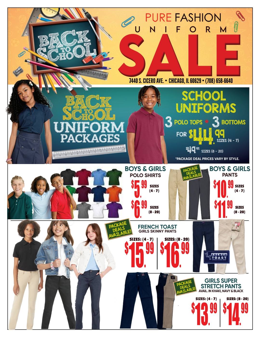 PURE Fashion & Beauty Supply Hair & School Uniforms Facebook ad