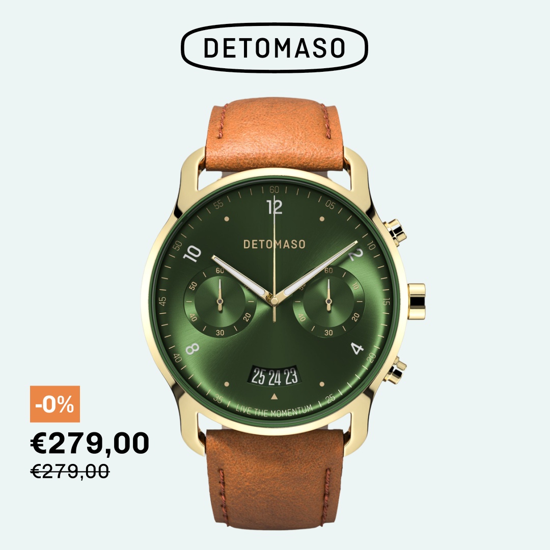DETOMASO WATCHES Facebook ad