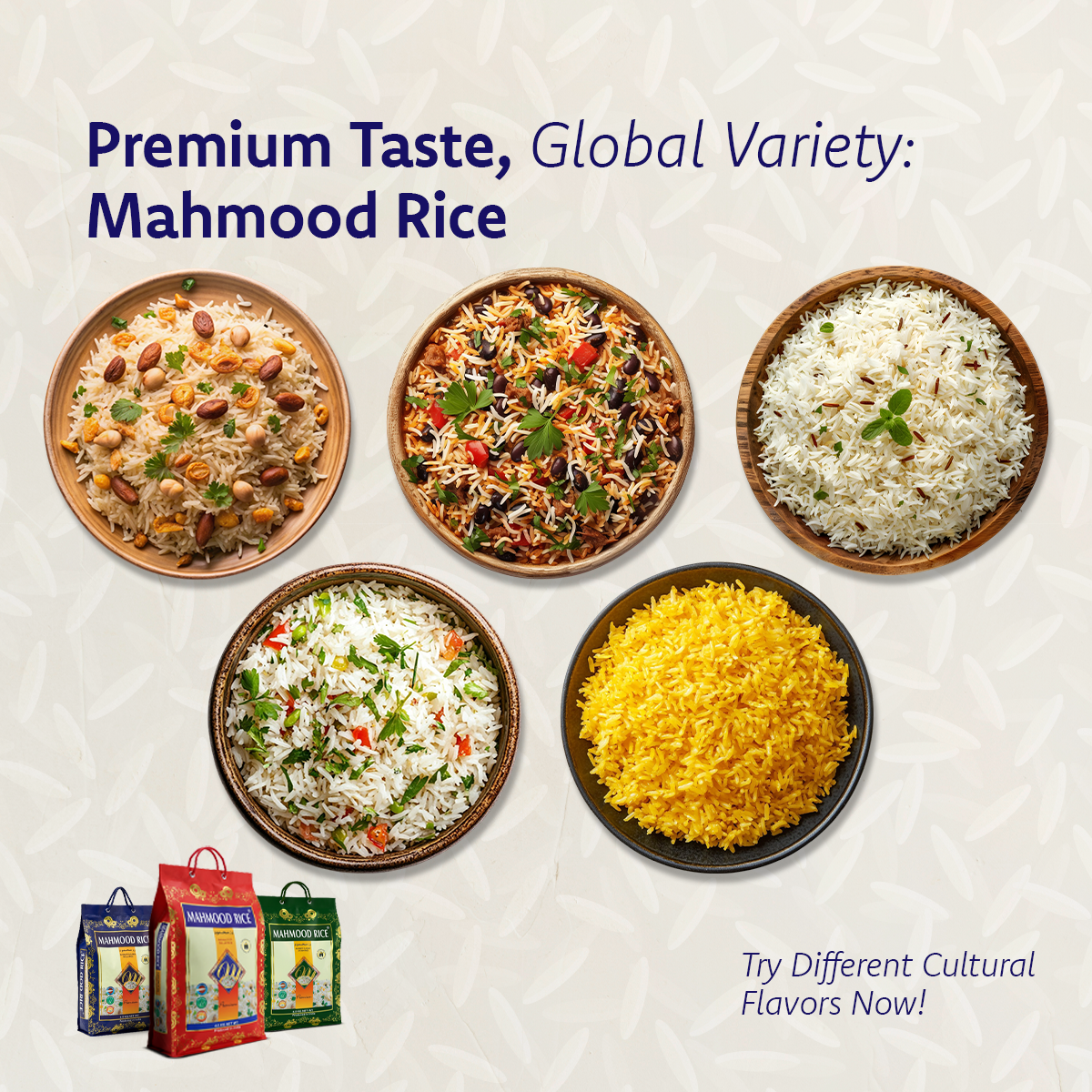 Mahmood Rice Global Facebook ad
