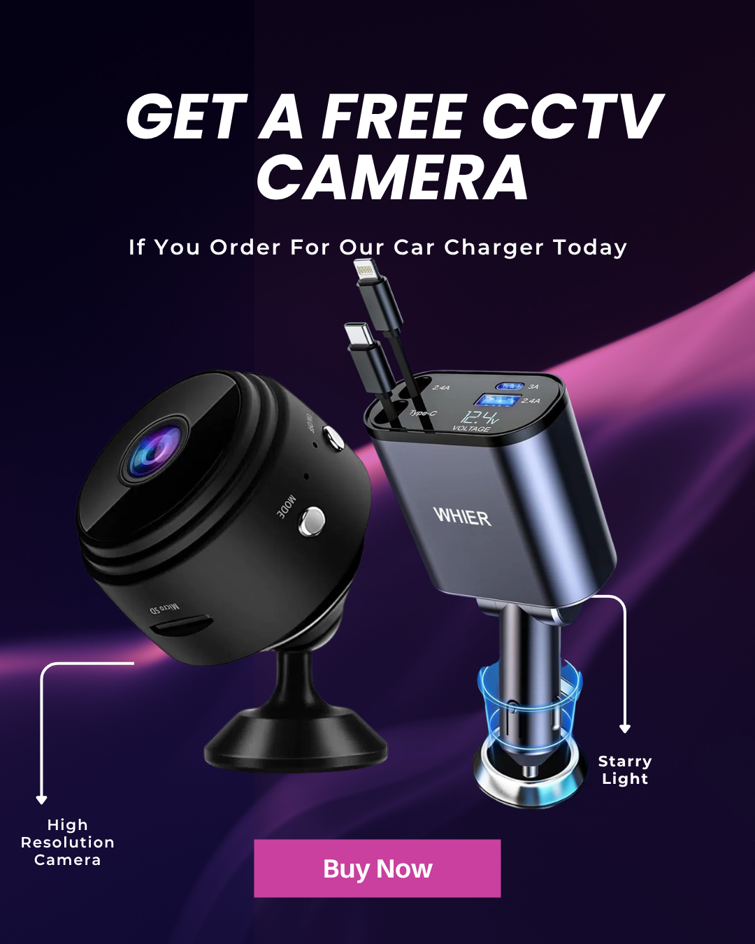 Gooday Hub Facebook ad: ORDER TODAY AND GET A CAMERA WORTH 20,000 NAIRA!