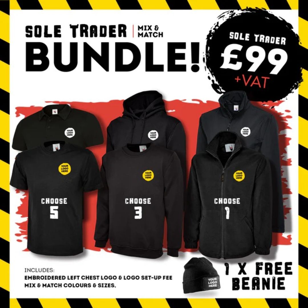 WipeOut Creations Facebook ad: WORKWEAR BUNDLES NOW AVAILABLE, USE CODE 'WIPEOUT10' FOR…