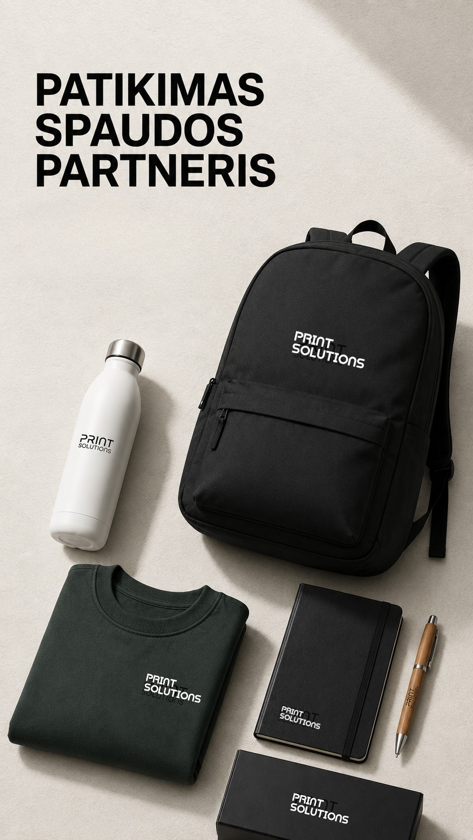 PrintSolutions.lt Facebook ad from Jul 28, 2026