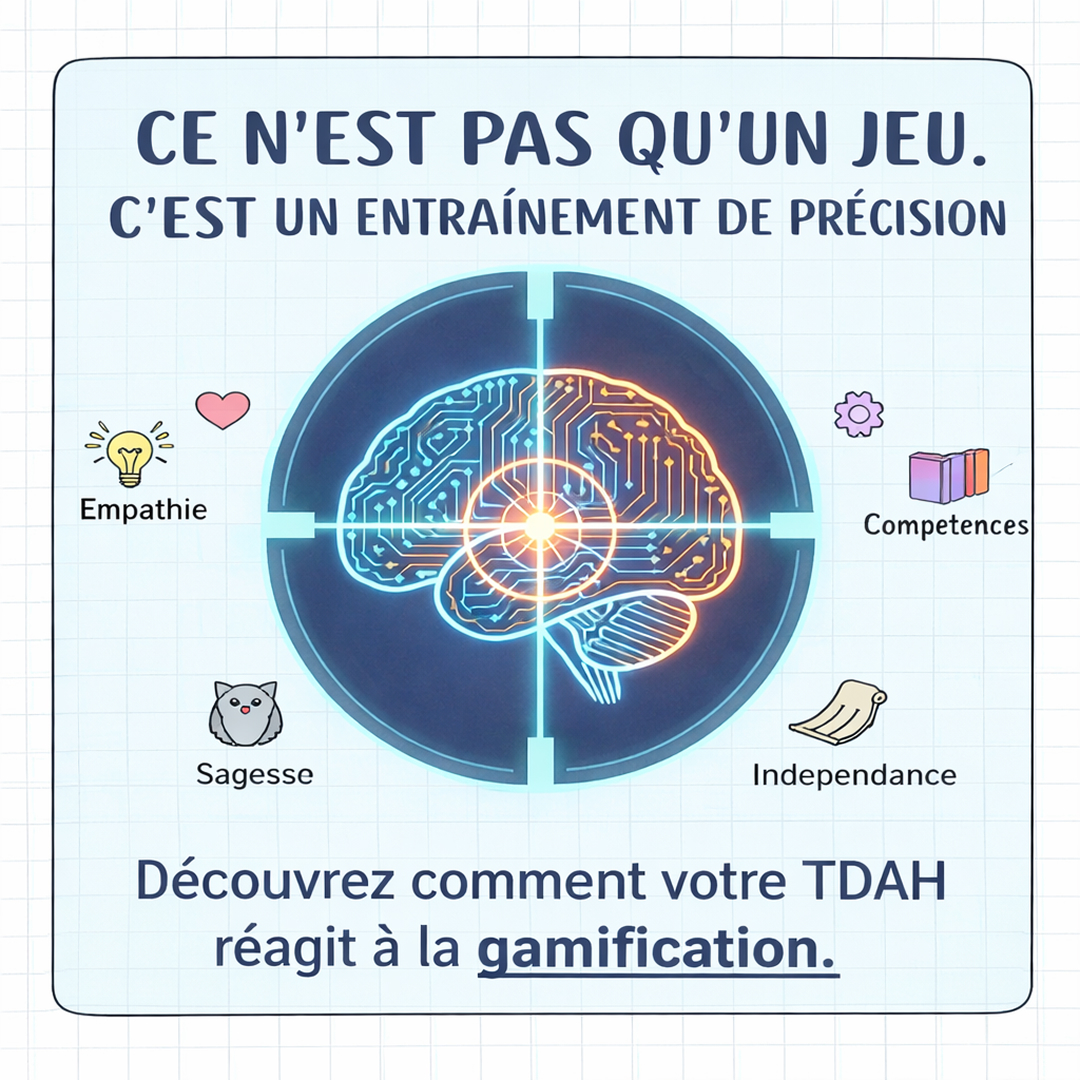 Reconnectez votre cerveau au TDAH Facebook ad: Gérer votre TDAH