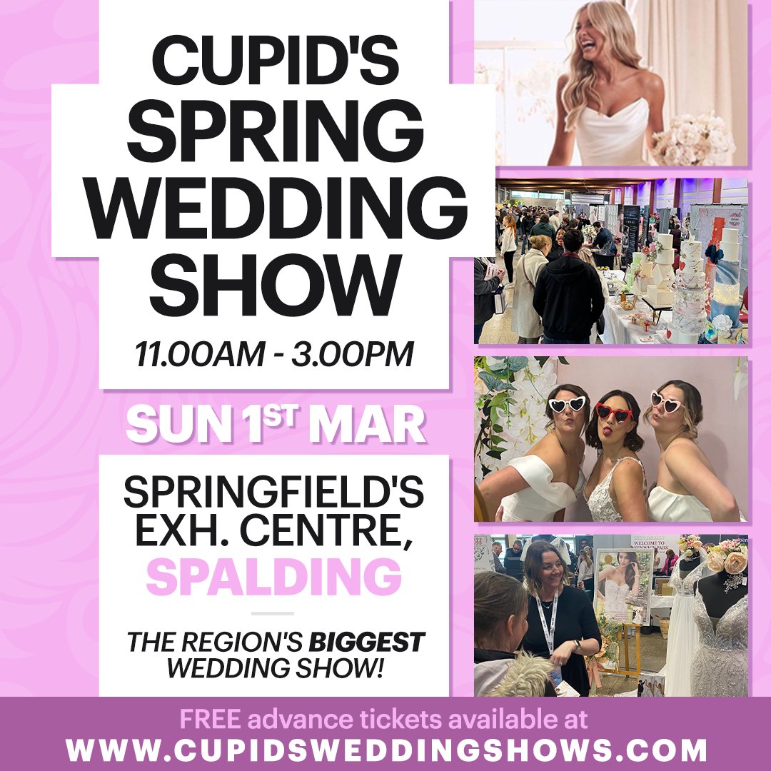 Cupids Wedding Shows Facebook ad: Home - Cupids Wedding Shows