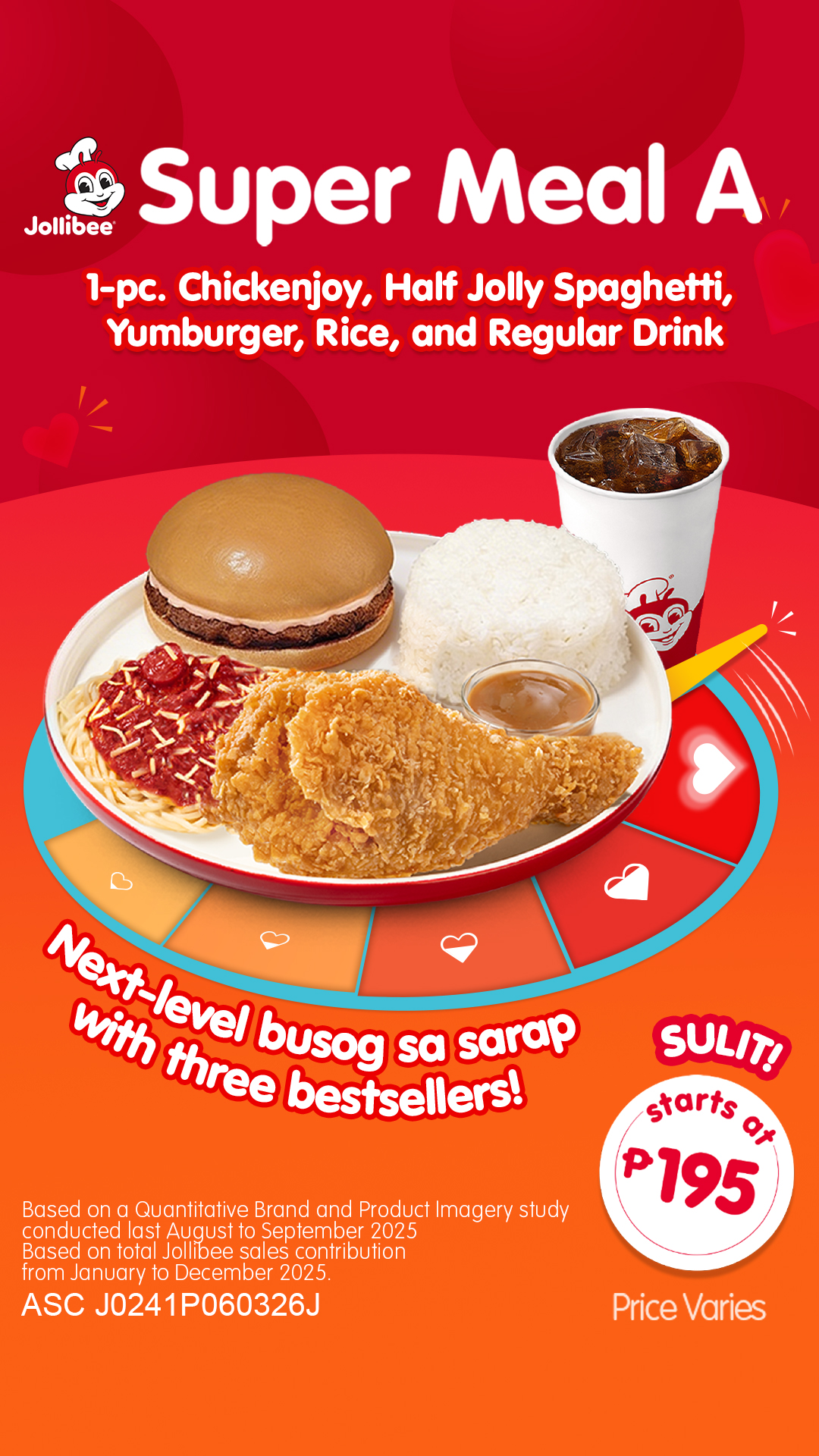 Jollibee Facebook ad