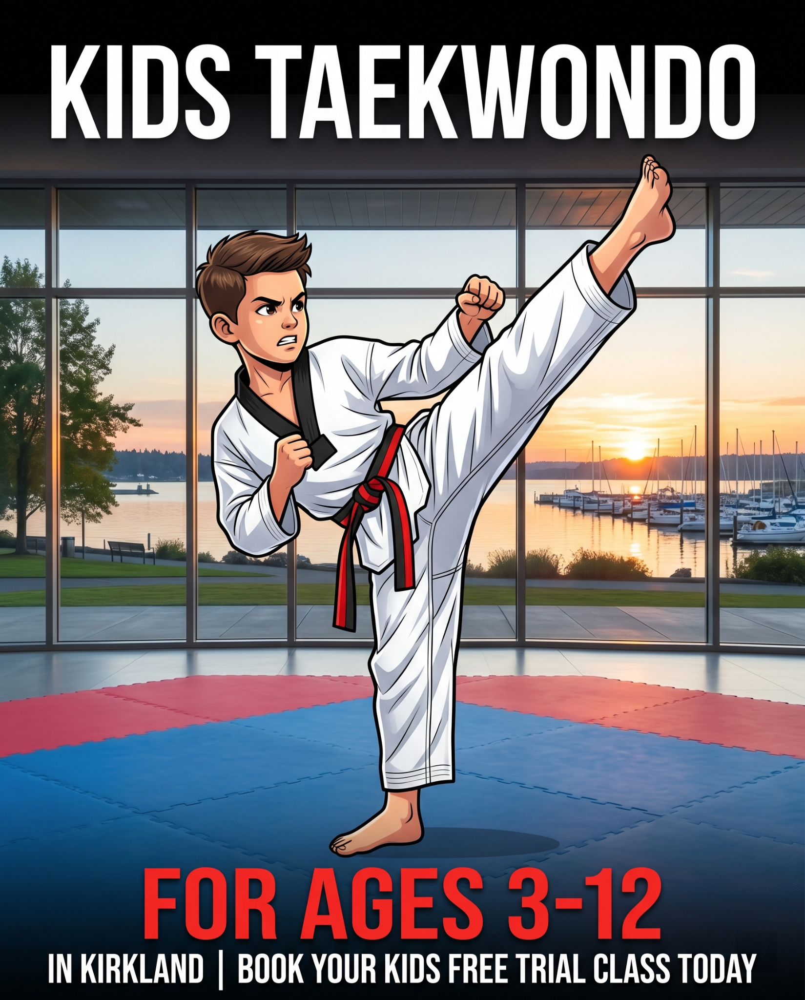Eastside Taekwondo Tigers Facebook ad