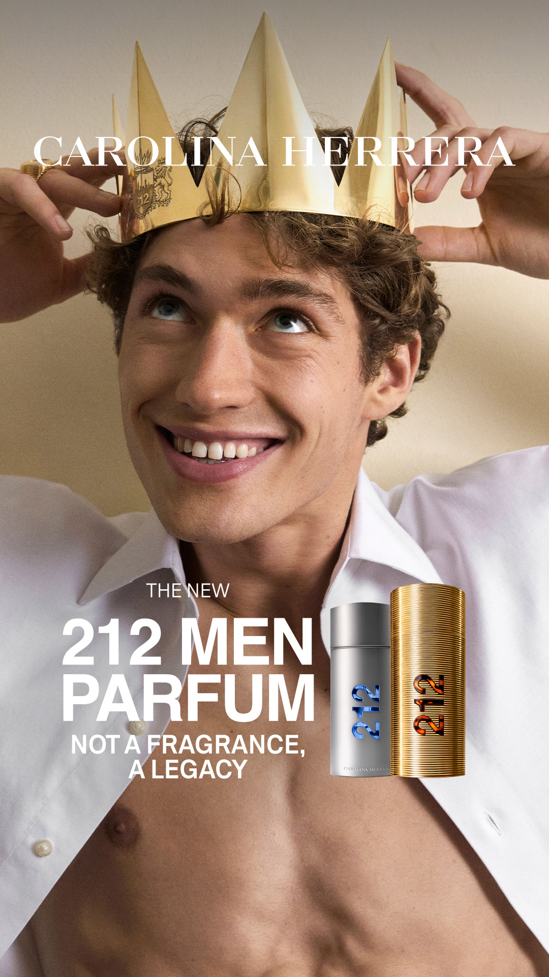 Carolina Herrera Facebook ad