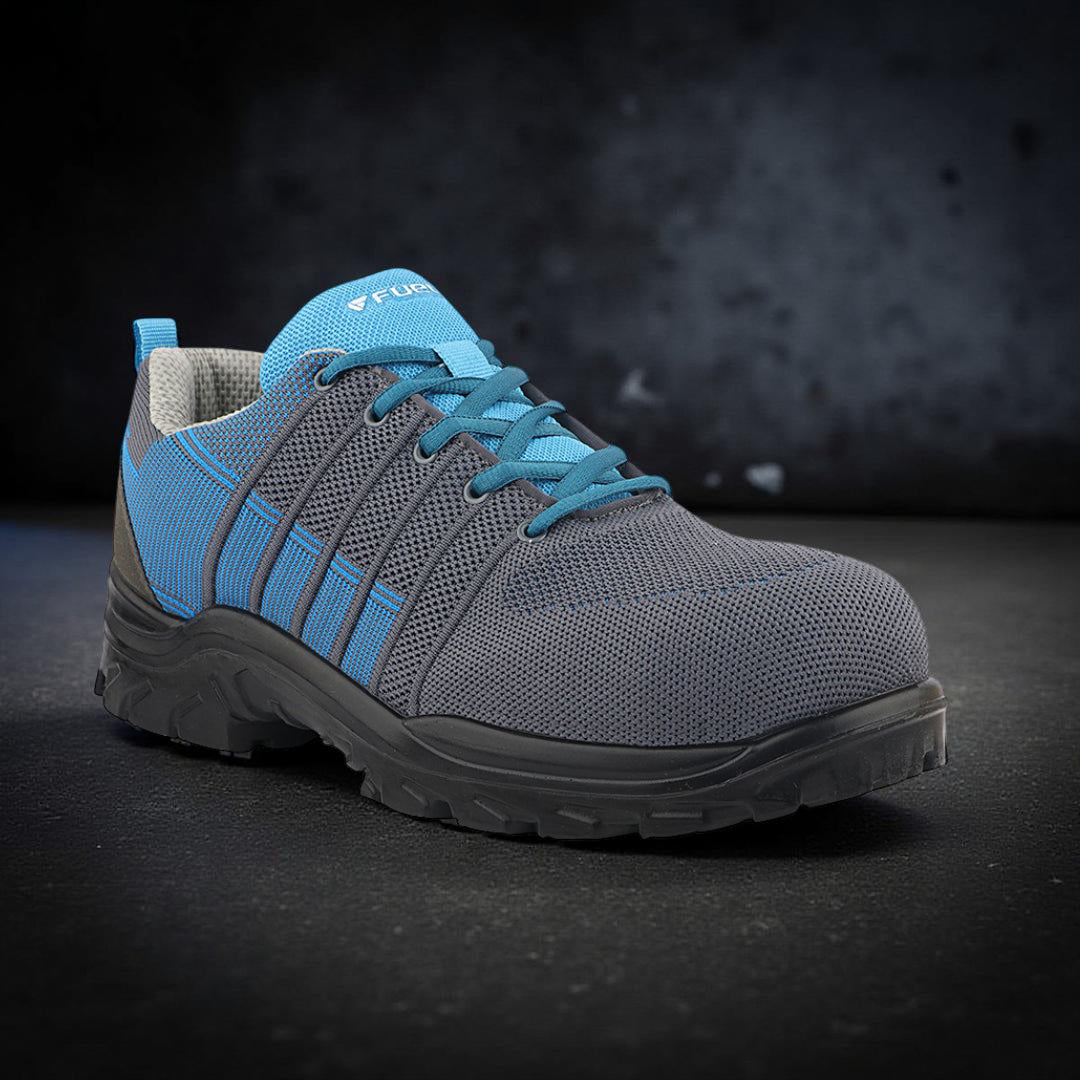 Fuel Shoes Facebook ad: Fuel Safety Shoes, Up to 50% OFF +…