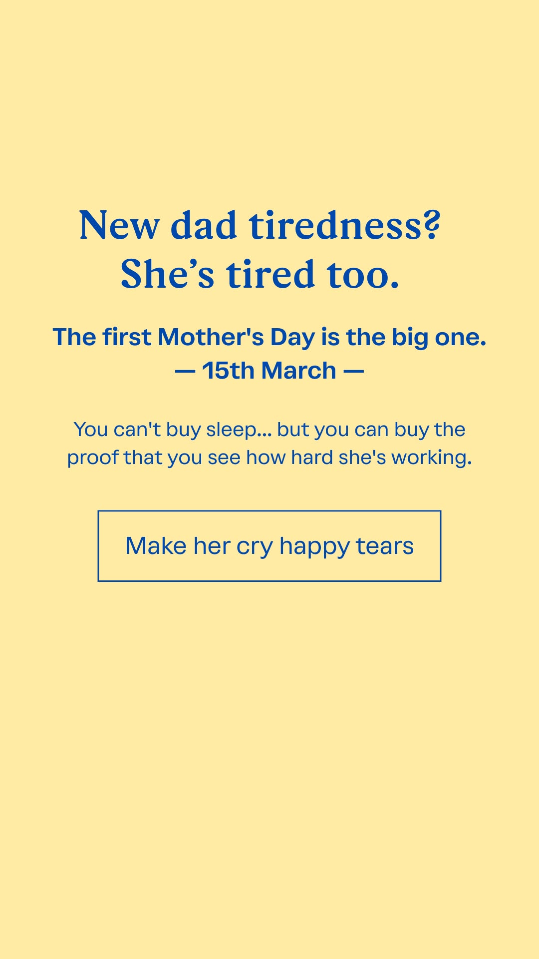 Wonderbly Facebook ad